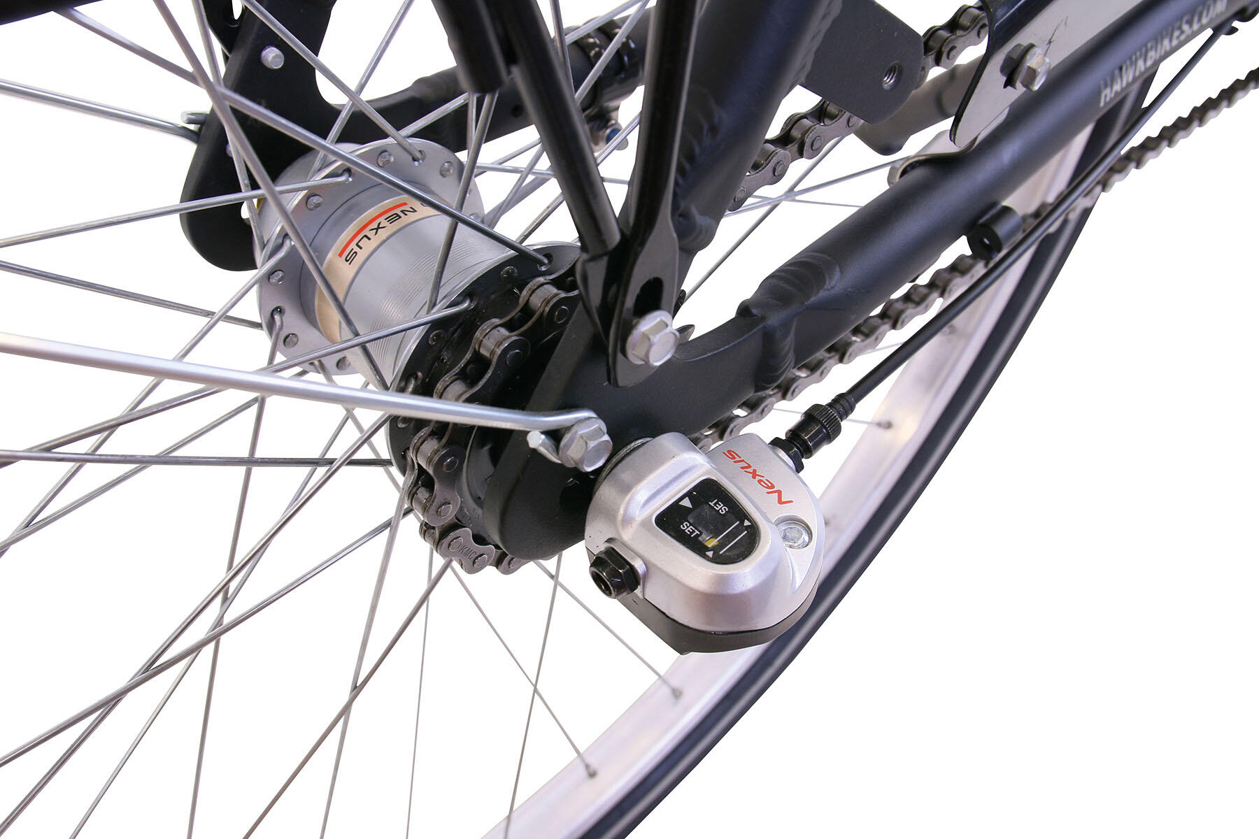 HAWK Citytrek Premium Lady Fahrrad 28 Zoll 3-Gang 8/8