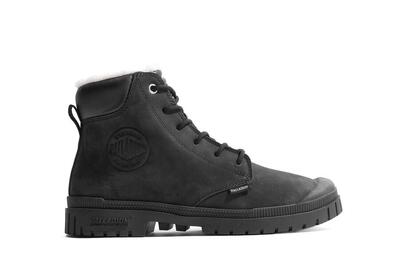 Palladium sp20 cuff leather waterproof wl zwarte schoenen