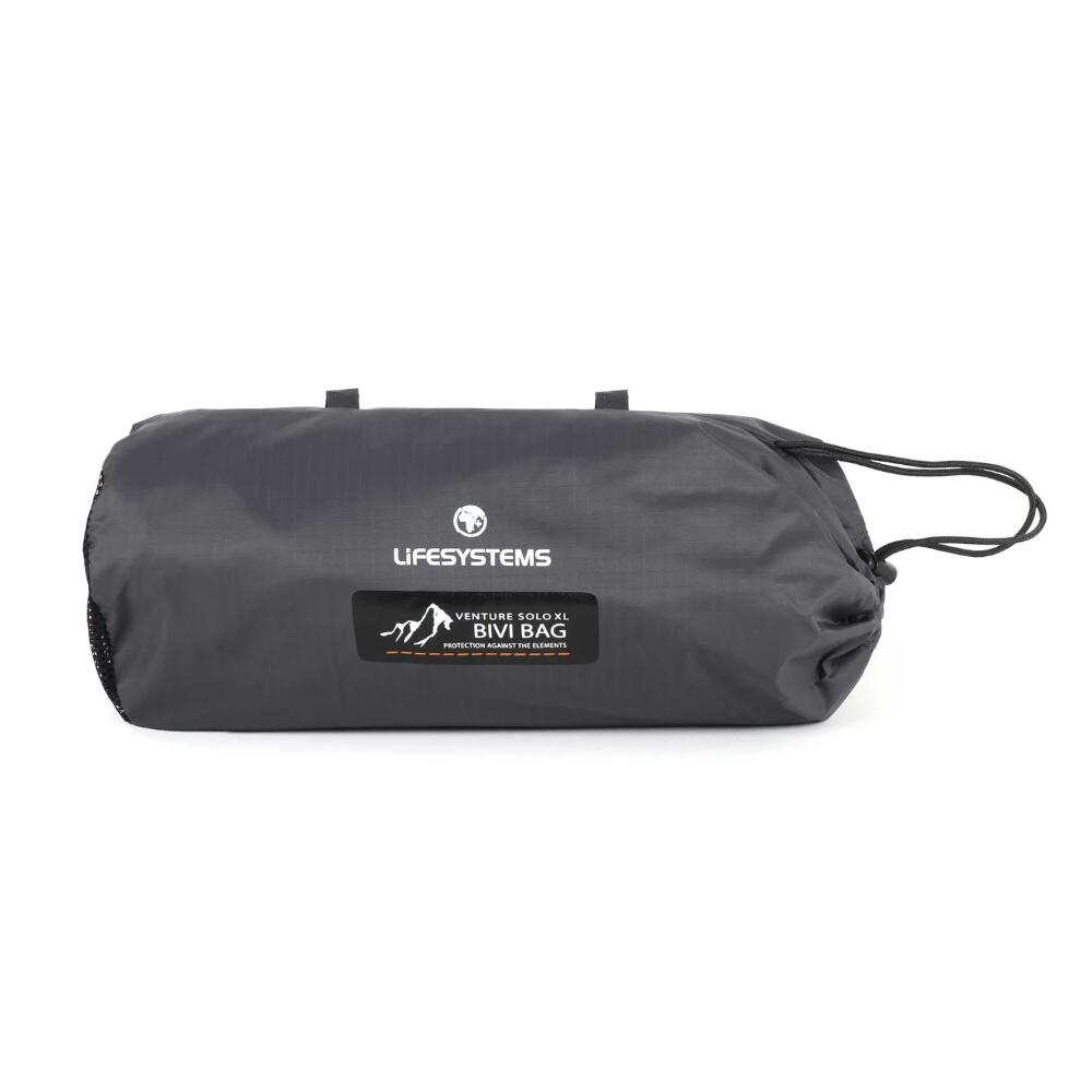 Venture Solo XL Hooped Bivi-Zelt - kompakter Wetterschutz - Grau 3/4