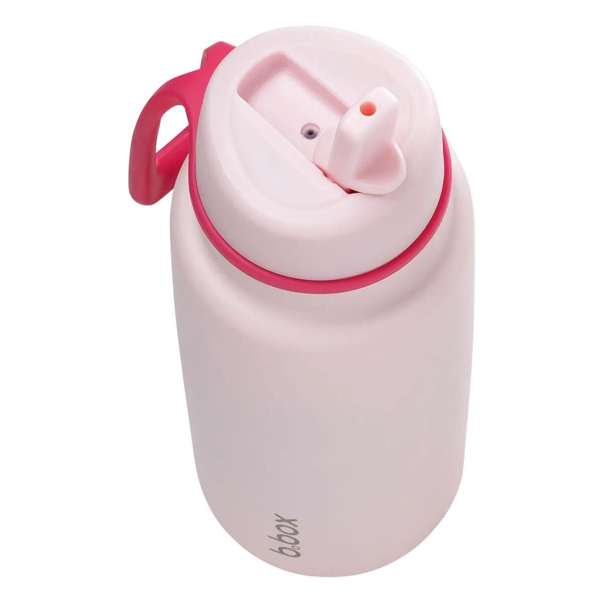 Nerezová termolahev s brčkem 1l - pink paradise 4/4
