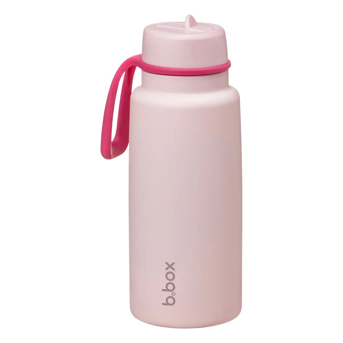 Nerezová termolahev s brčkem 1l - pink paradise 3/4
