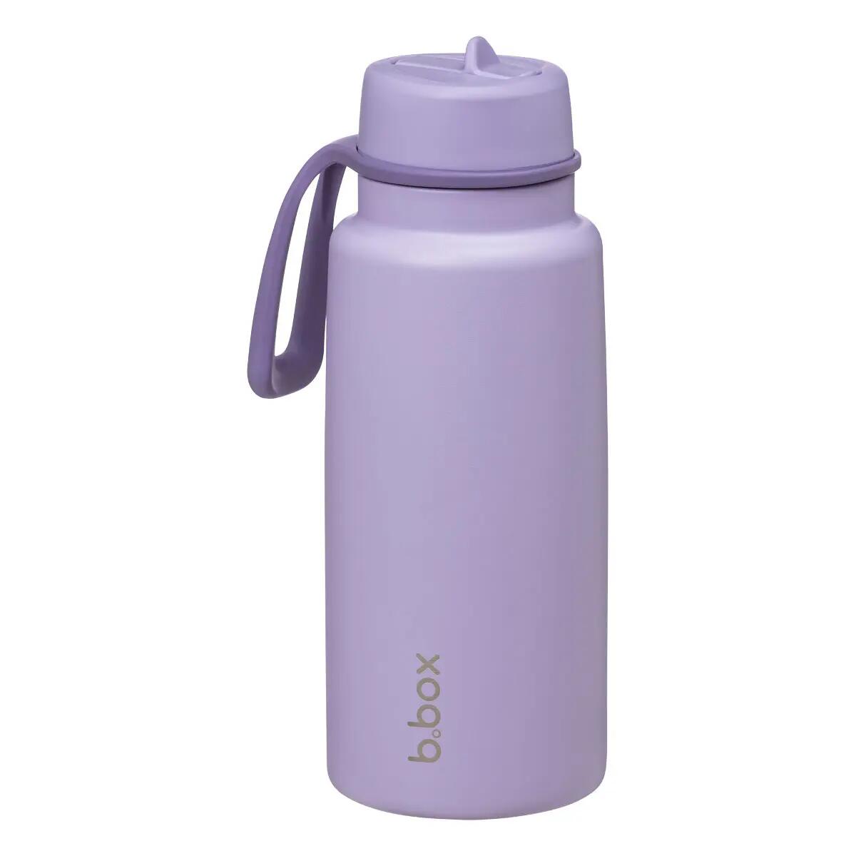 Nerezová termolahev s brčkem 1l - lilac love 4/5