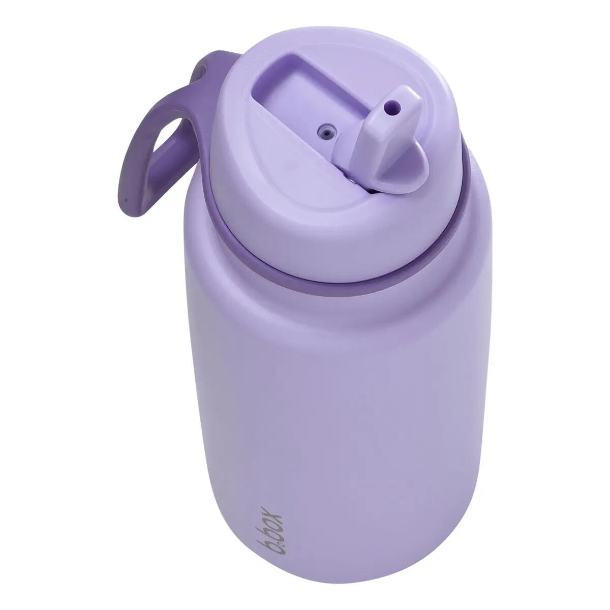 Nerezová termolahev s brčkem 1l - lilac love 3/5