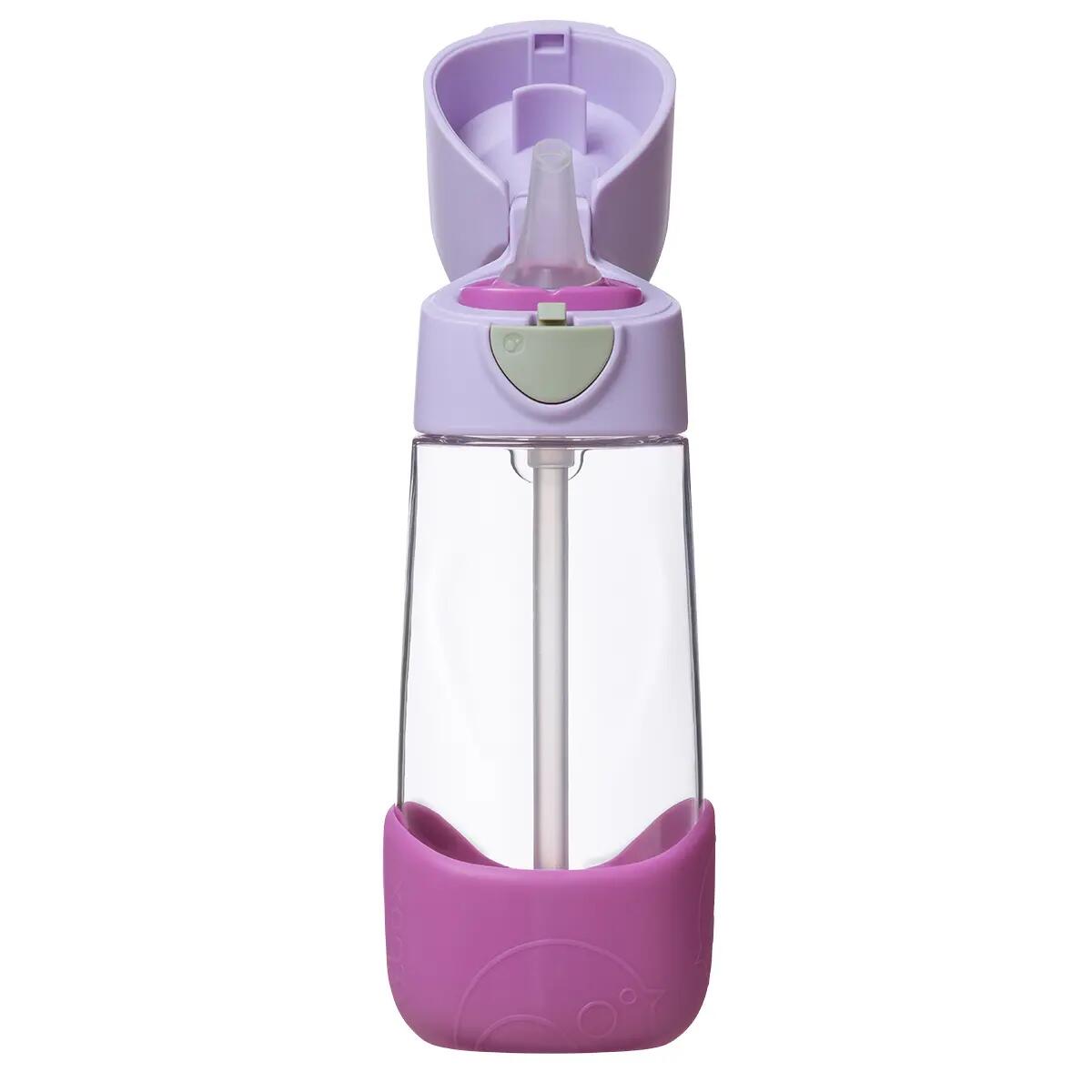 Lahev na pití s brčkem 450 ml - sugar plum 4/6