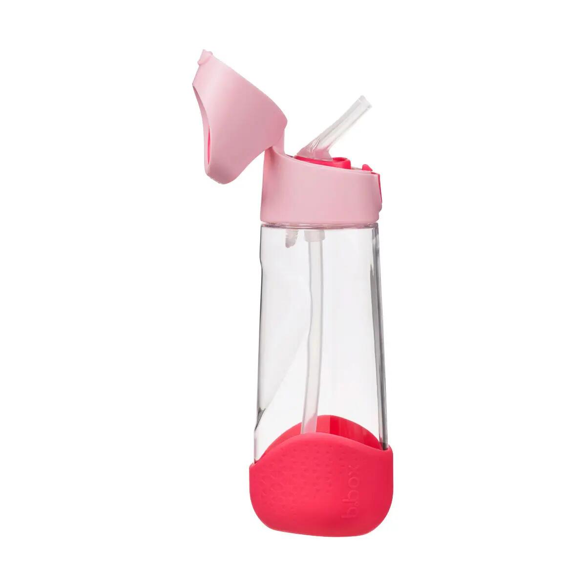 Lahev na pití s brčkem 600 ml - flamingo fizz 3/7