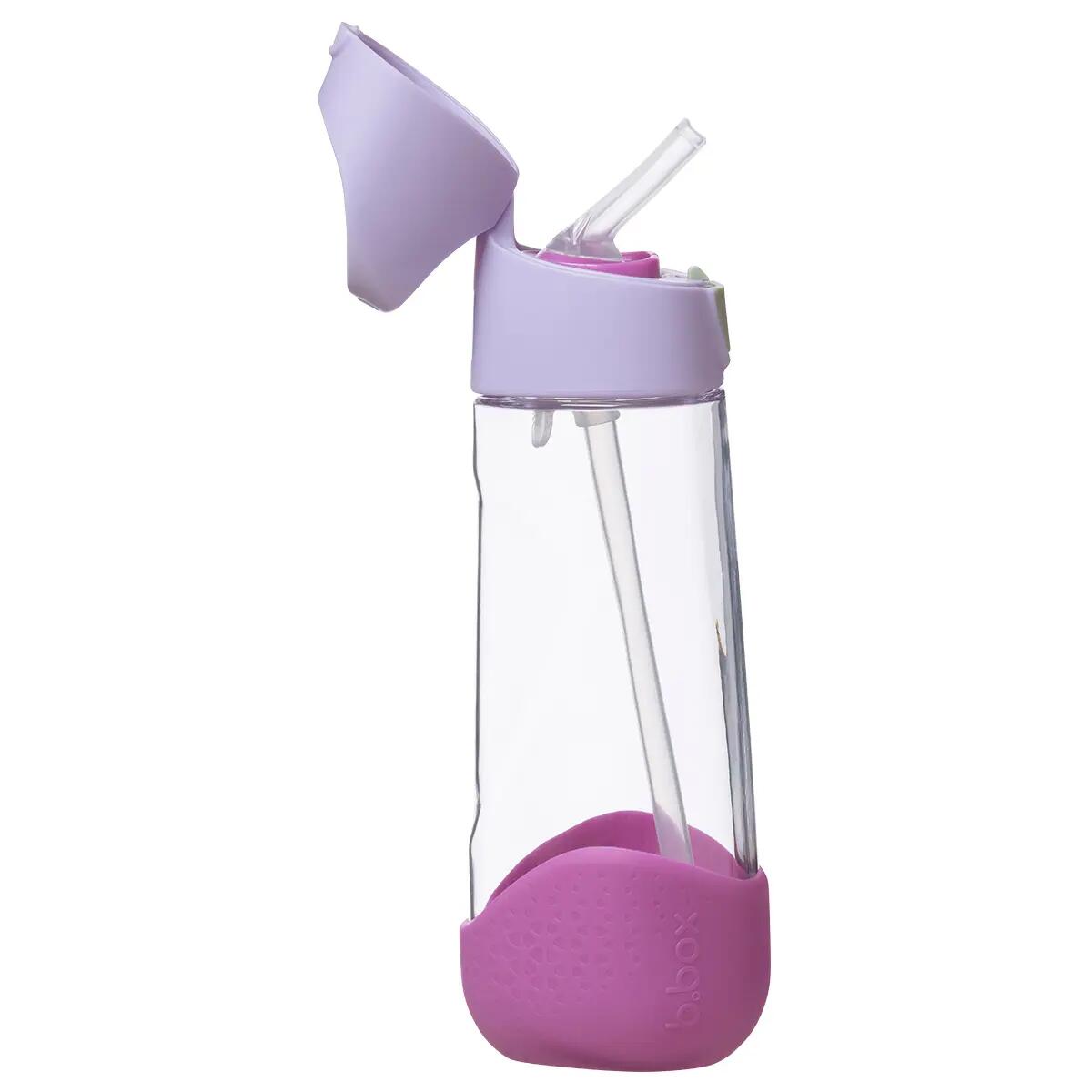 Lahev na pití s brčkem 600 ml - sugar plum 4/6