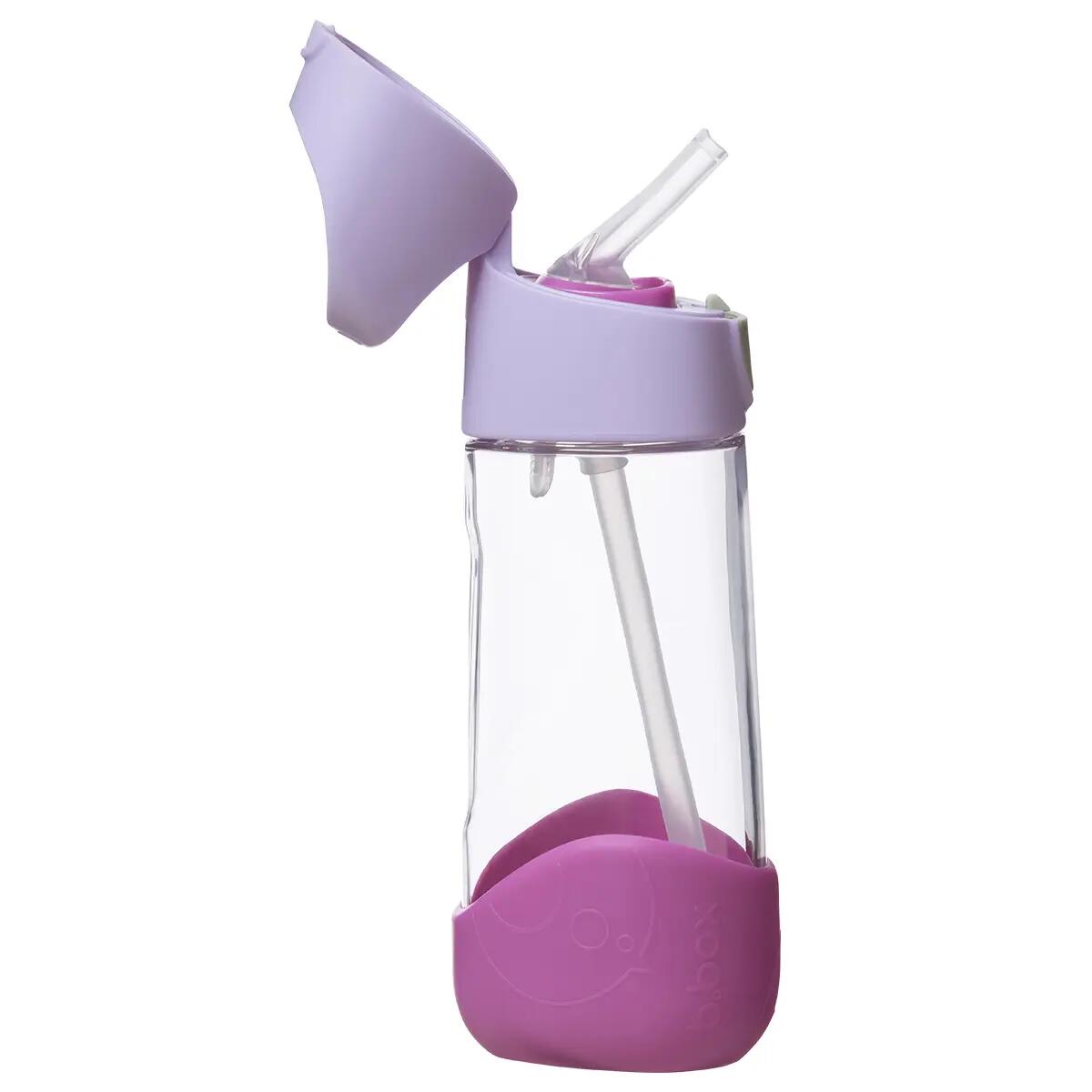 Lahev na pití s brčkem 450 ml - sugar plum 3/6