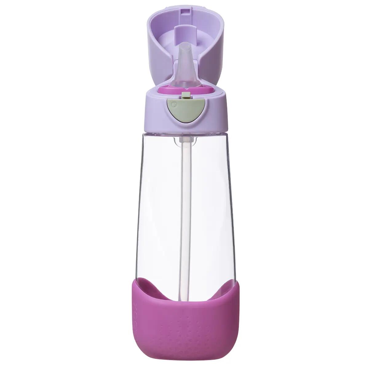 Lahev na pití s brčkem 600 ml - sugar plum 3/6