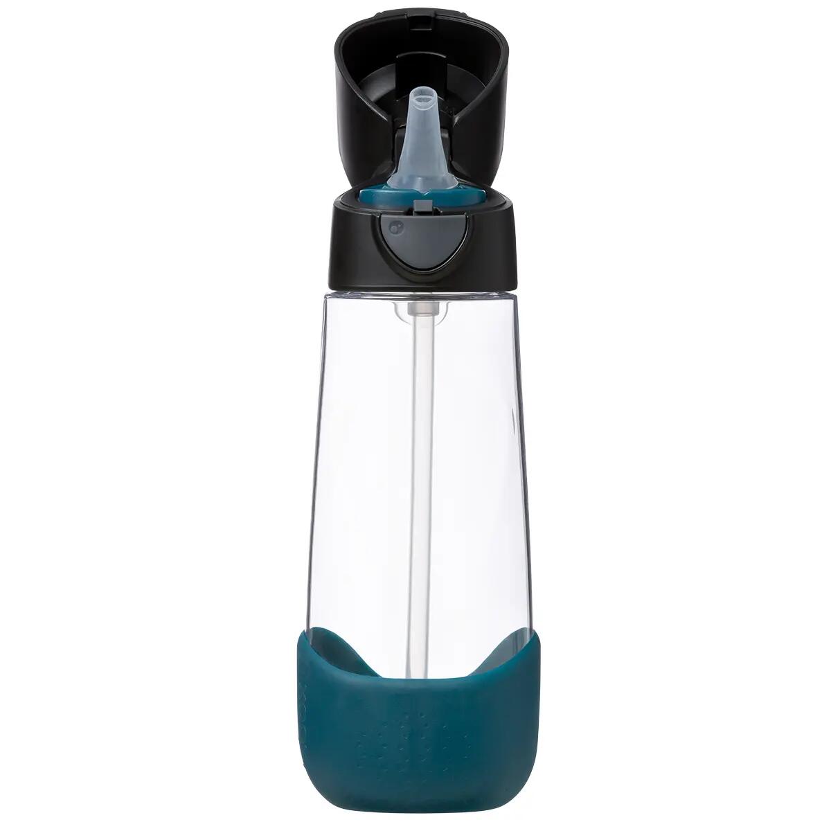 Lahev na pití s brčkem 600 ml - night vision 3/6