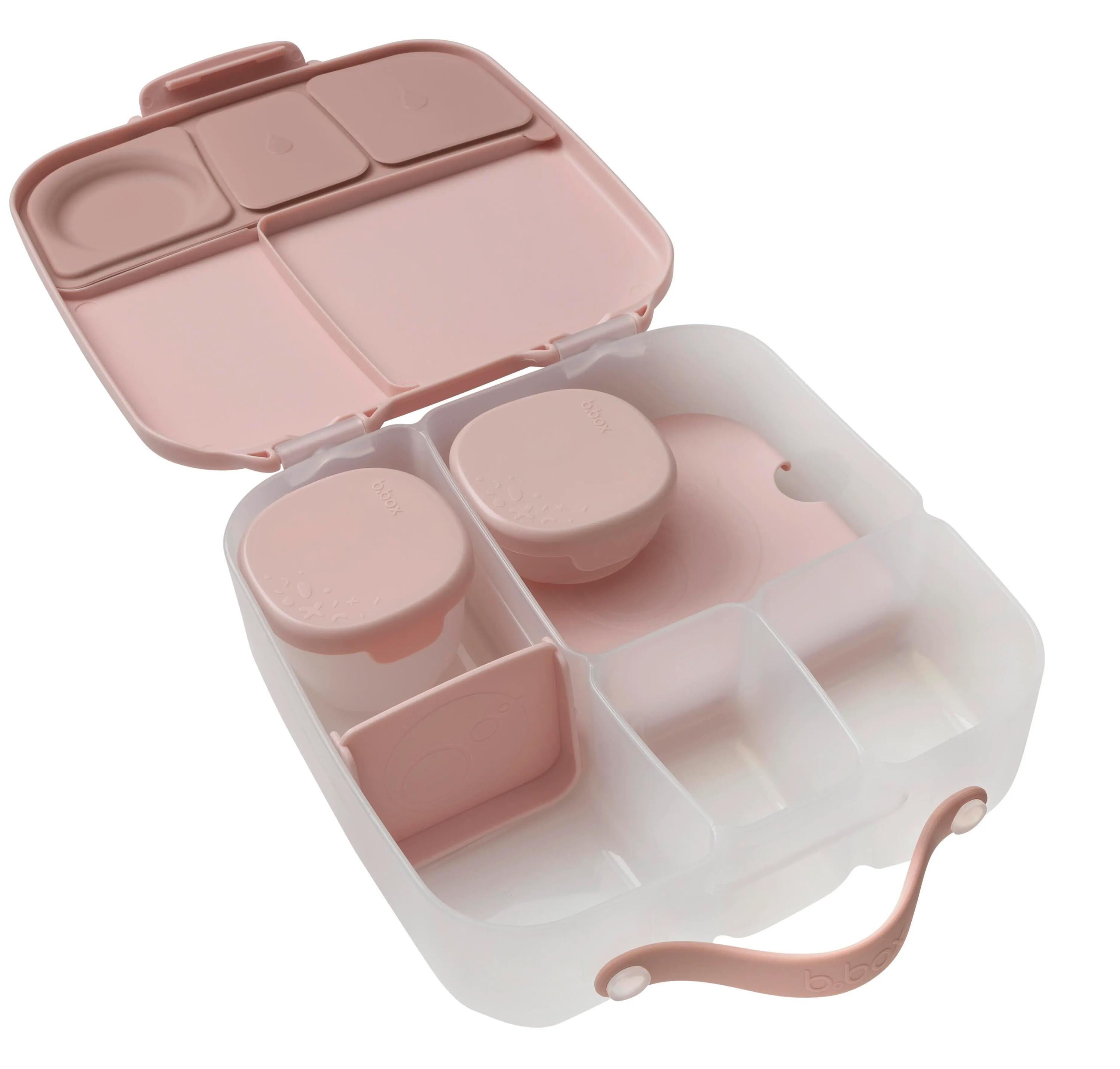 Sada krabiček Snack tubs 3ks - růžové 8/8