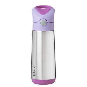 B.BOX Termoska na pití s brčkem 500 ml - sugar plum
