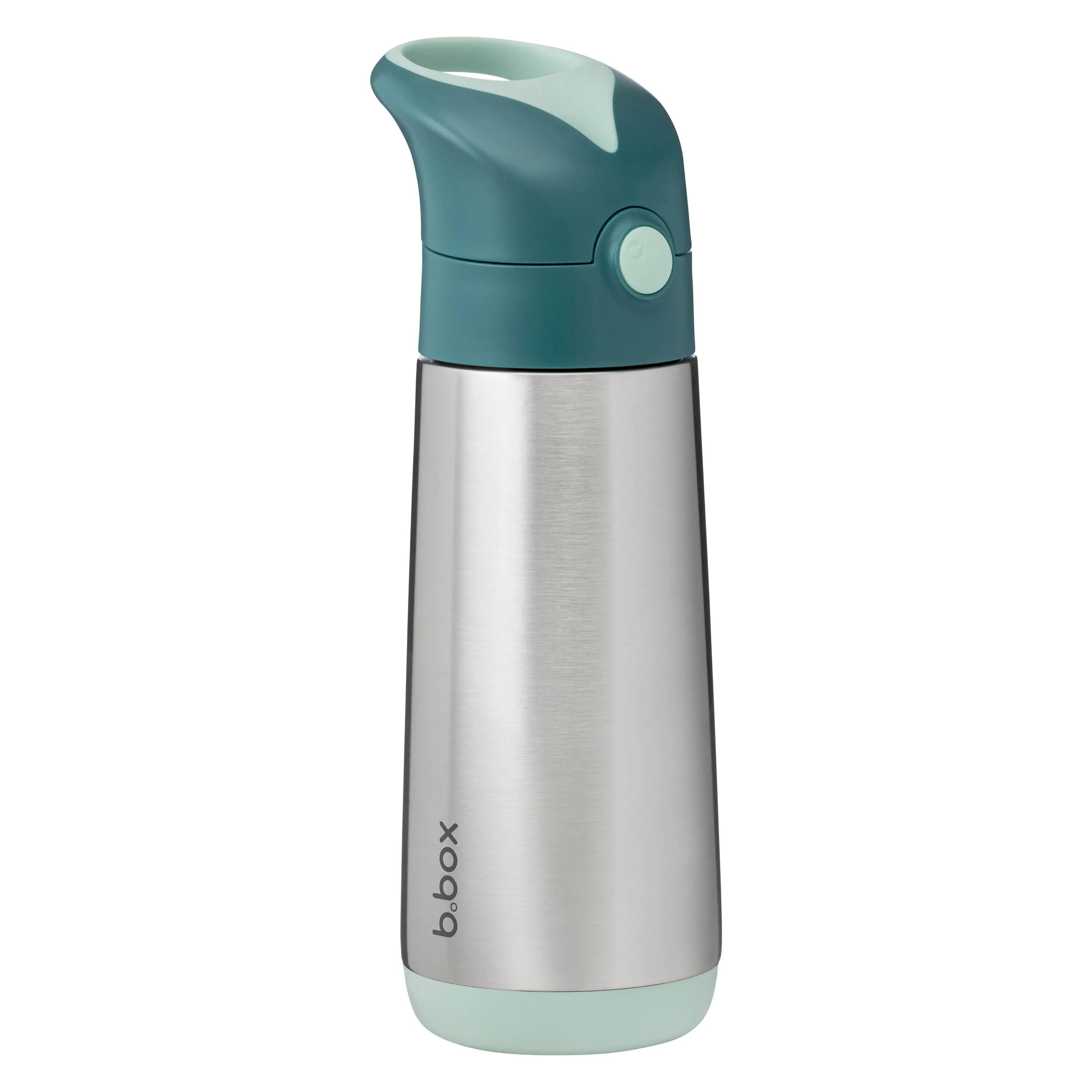Termoska na pití s brčkem 500 ml  - emerald forest 4/5
