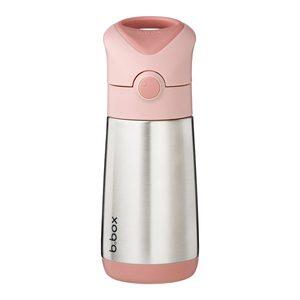 B.BOX Termoska na pití s brčkem 350 ml - blush crush