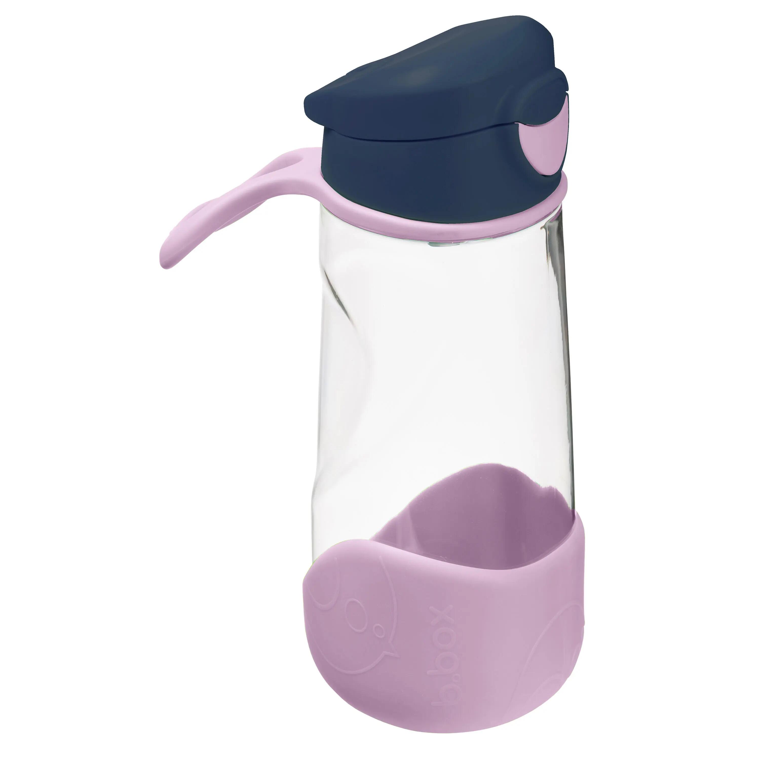 Sport láhev na pití 450 ml - indigo/růžová 4/5