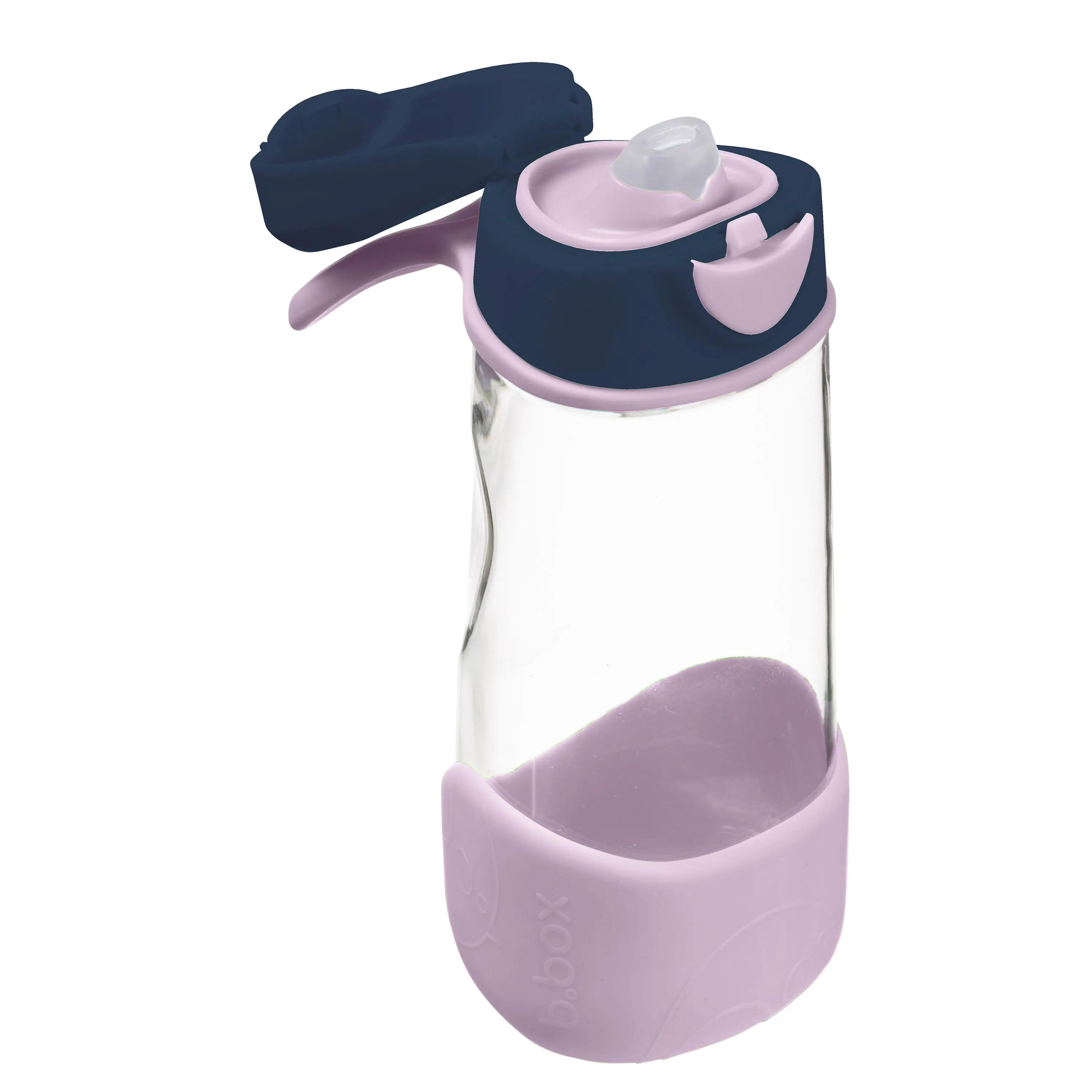 Sport láhev na pití 450 ml - indigo/růžová 3/5