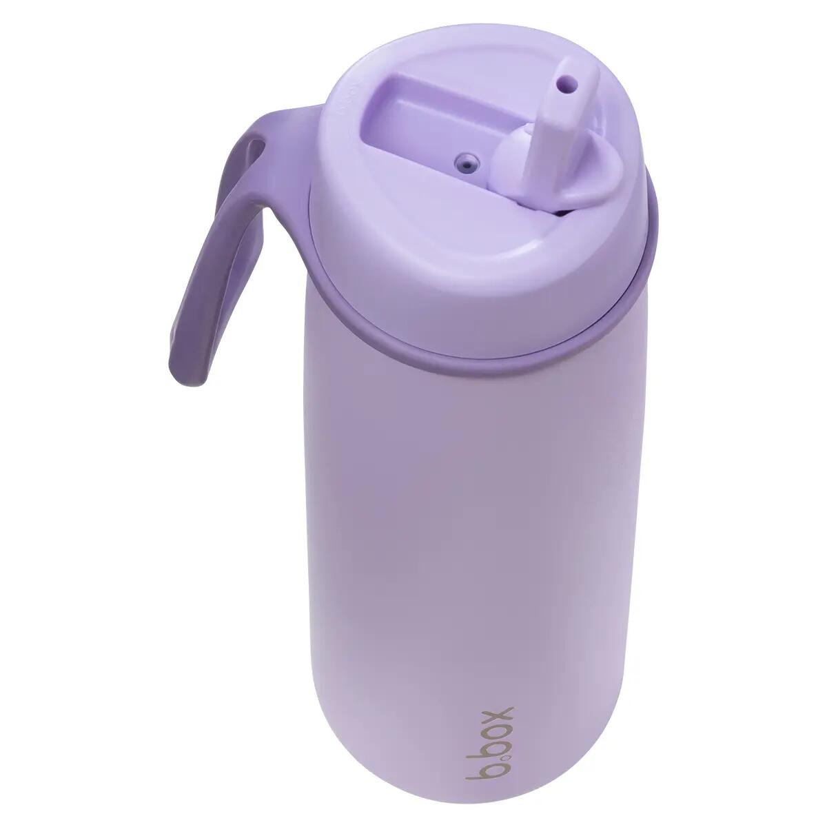 Nerezová termolahev s brčkem 690 ml - lilac love 4/5