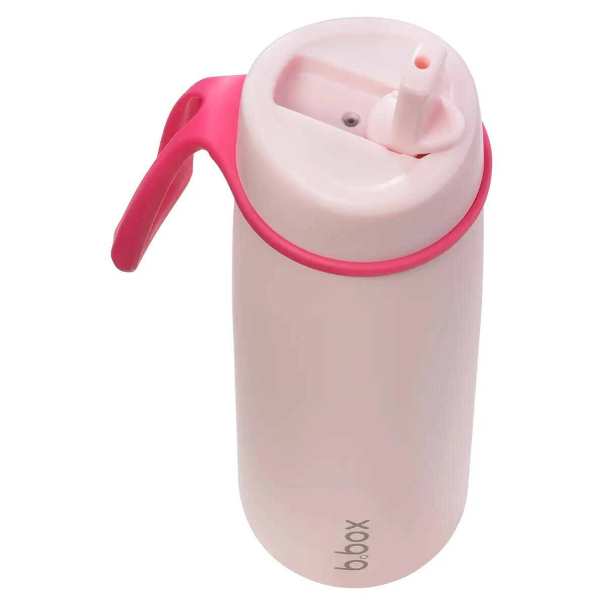 Nerezová termolahev s brčkem 690 ml - pink paradise 4/5