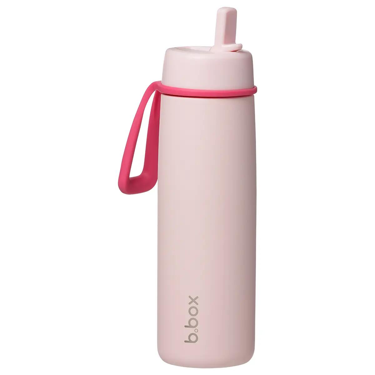 Nerezová termolahev s brčkem 690 ml - pink paradise 3/5