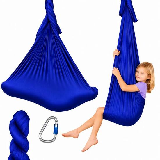 Hamac de yoga aérien 5 m – Kit prêt à l’installation – M-Pole