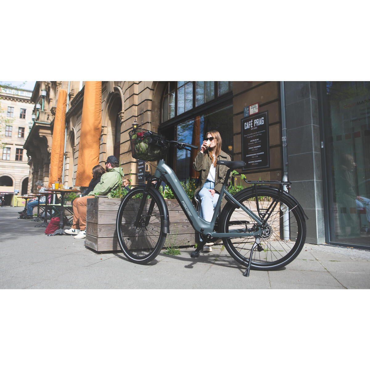 FISCHER City E-Bike CITA MOVE 01 W - grau matt, 28 Zoll, RH 48 cm, 474 Wh 4/7