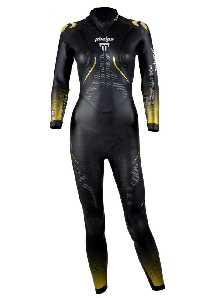 Combinaison néoprène femme Phelps Phantom 2.0 2XS noire 2/5