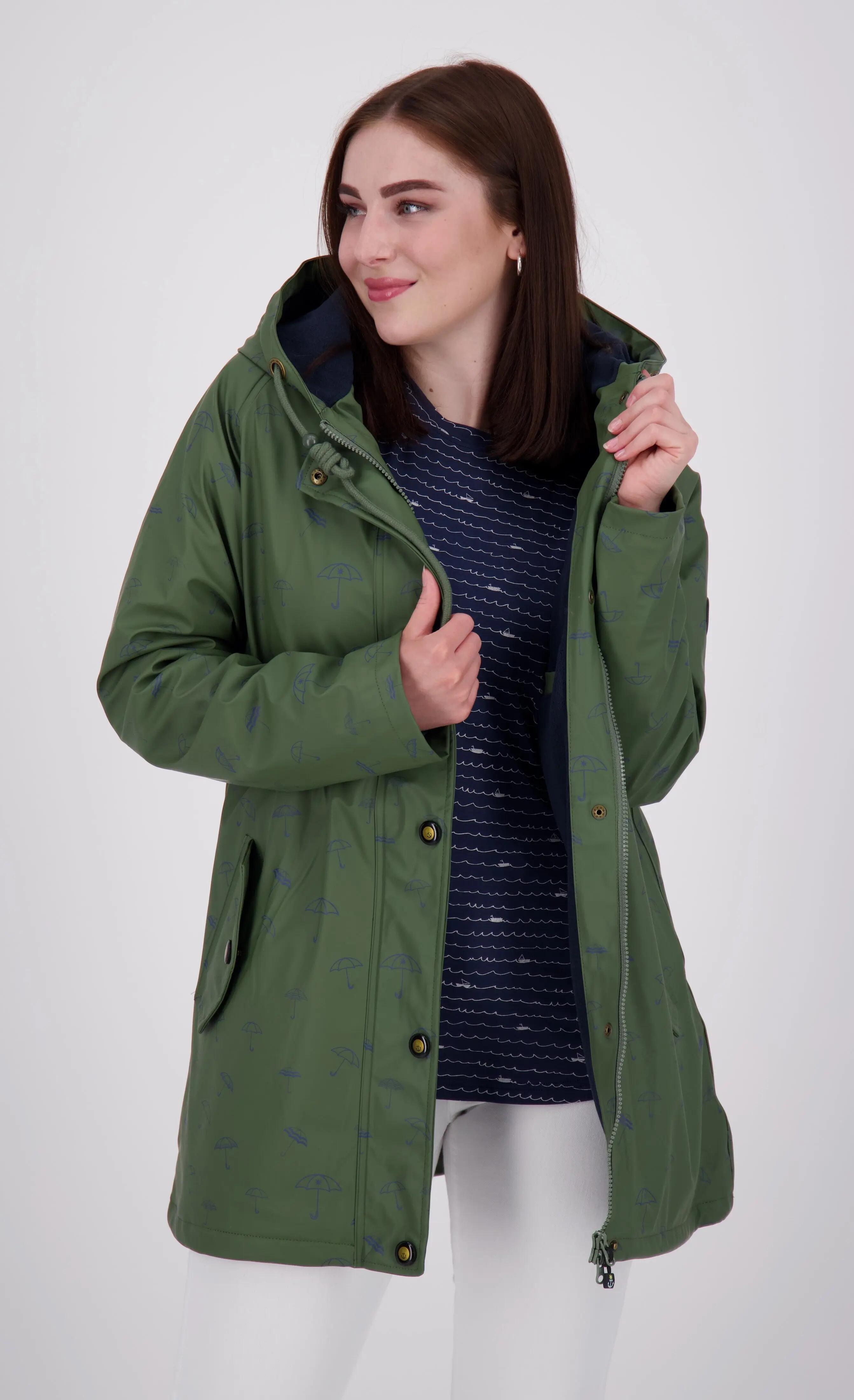 Damen - Regenjacke - Friesennerz, wasserdicht - Ankerglutsea 5/5
