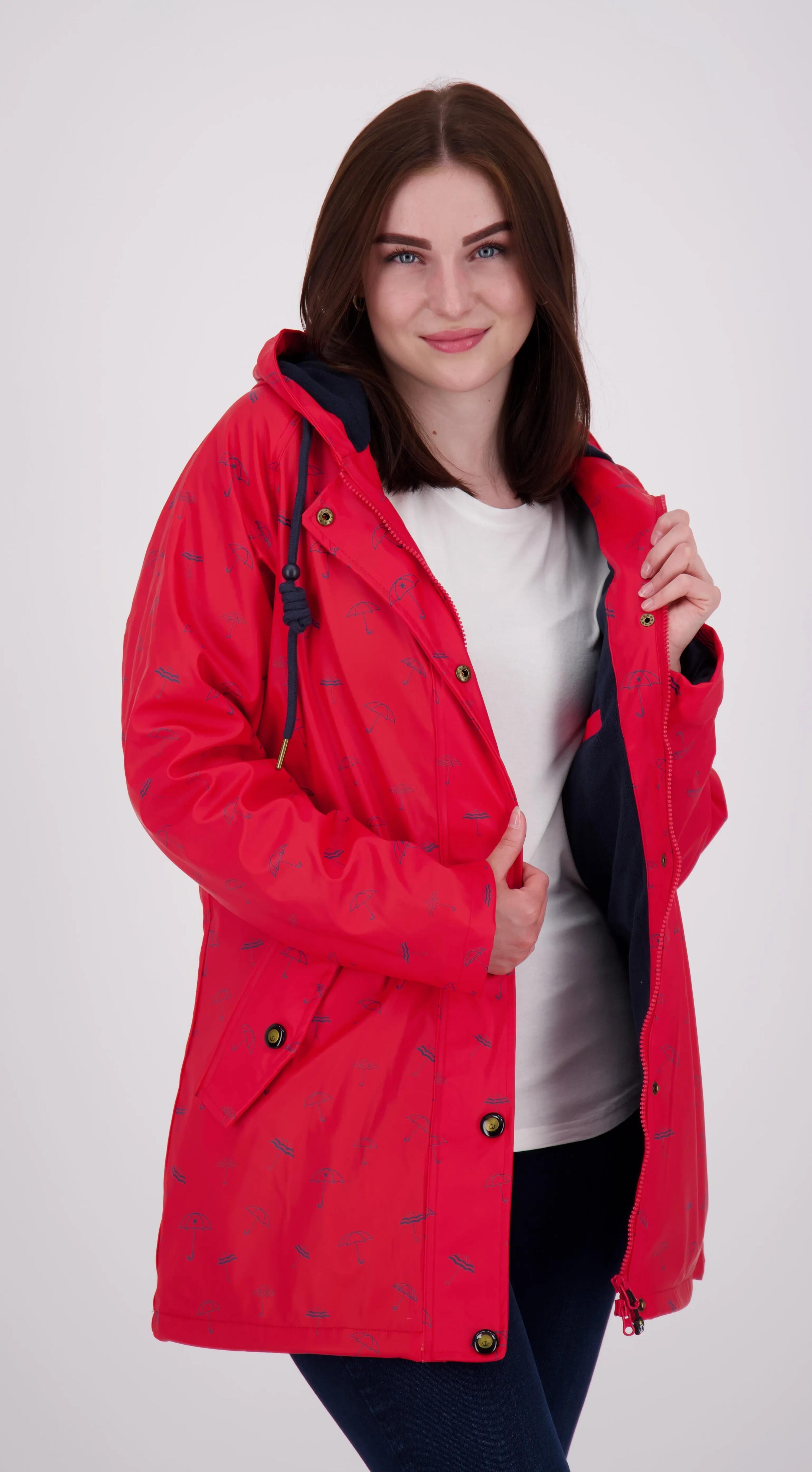Damen - Regenjacke - Friesennerz, wasserdicht - Ankerglutsea 5/5