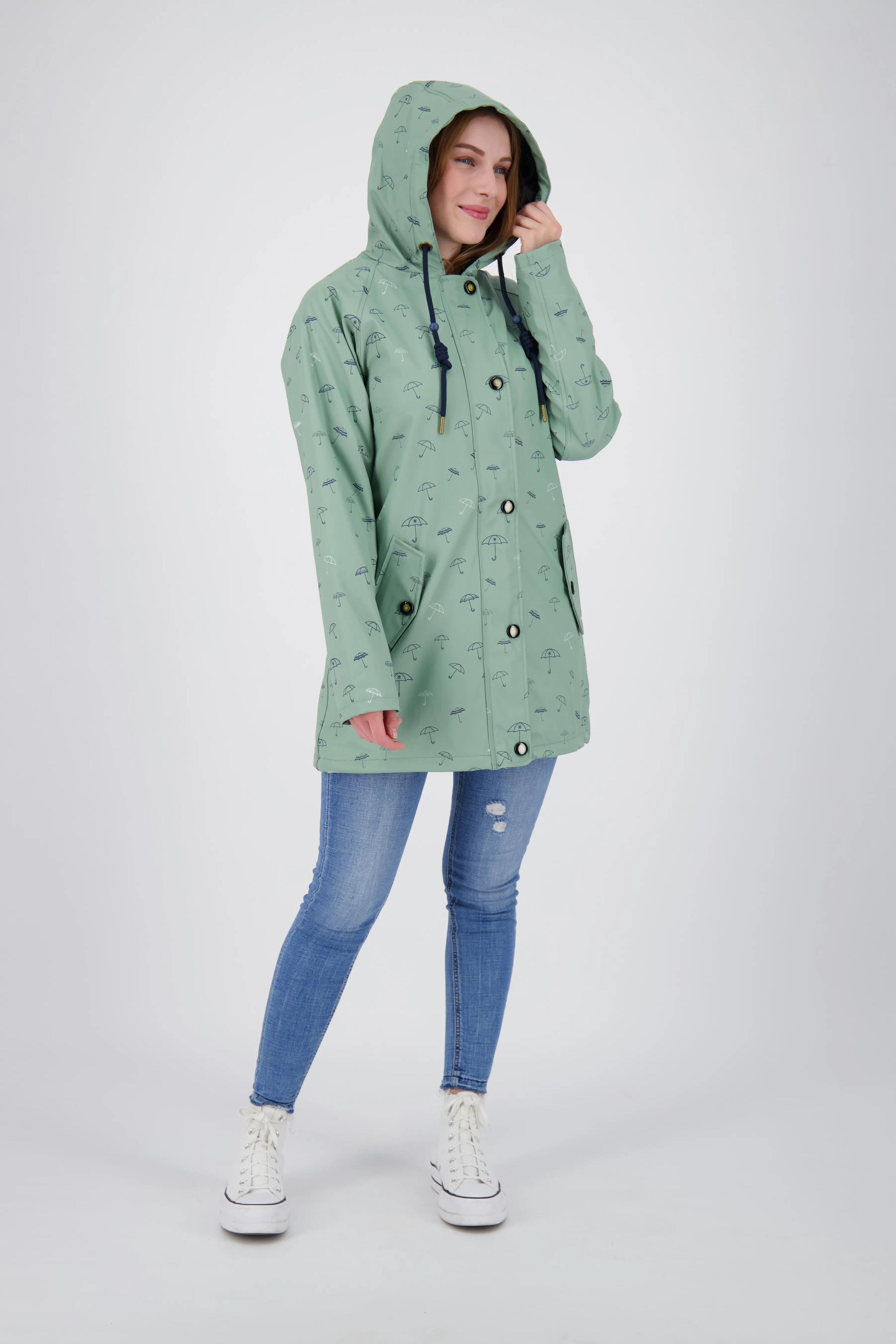 Damen - Regenjacke - Friesennerz, wasserdicht - Ankerglutsea 5/5