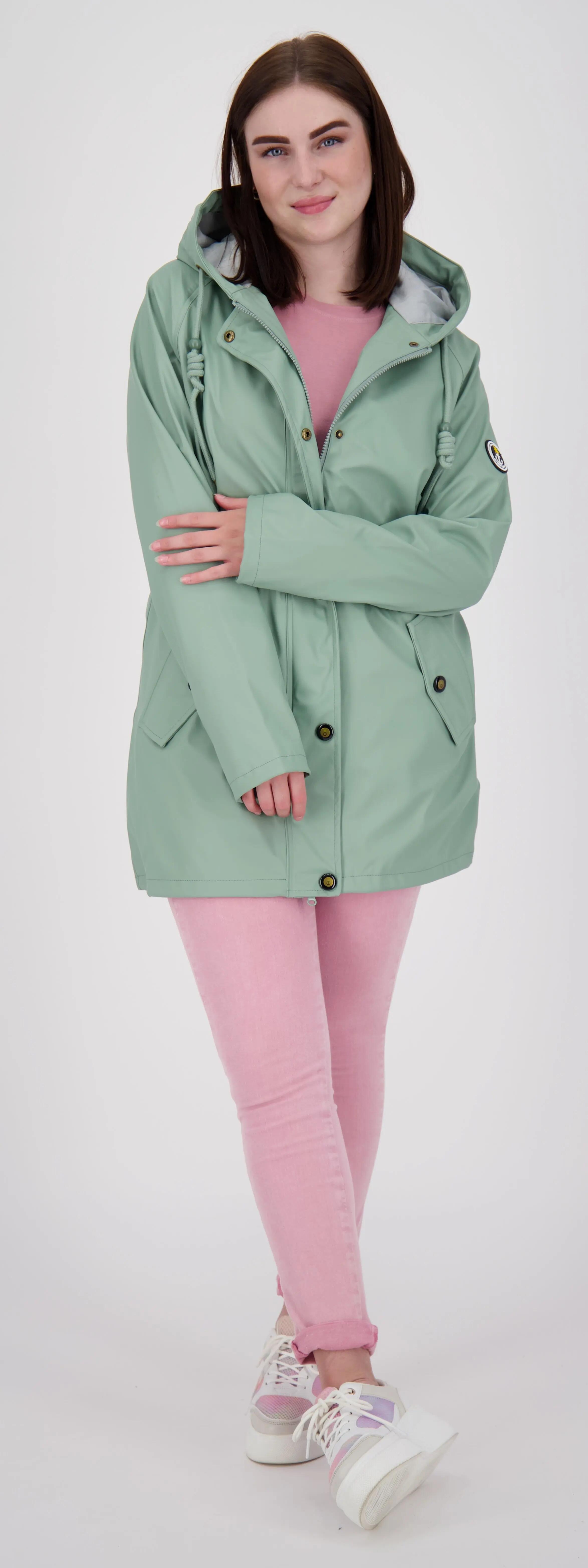 Damen - Regenjacke - wasserdicht, winddicht - Ankerglut 4/5