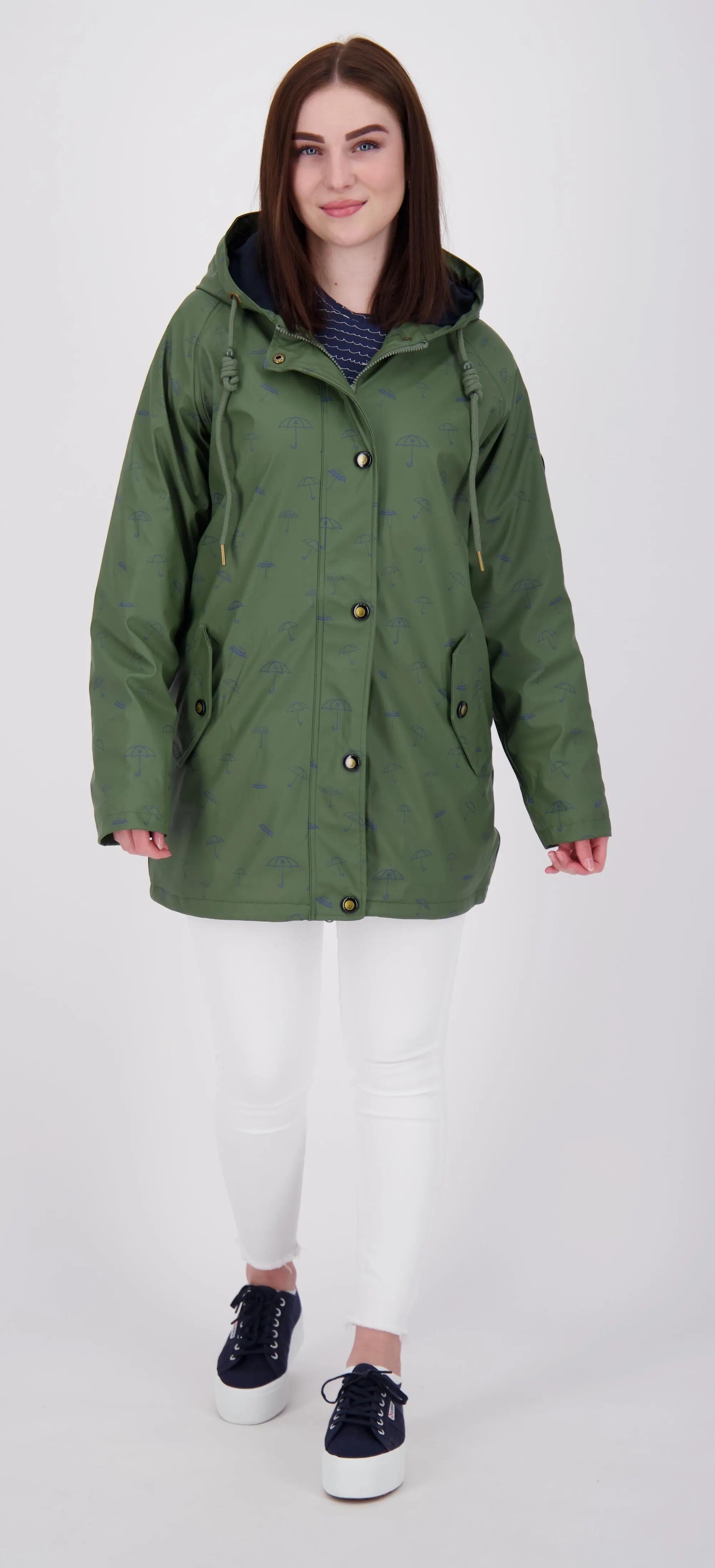 Damen - Regenjacke - Friesennerz, wasserdicht - Ankerglutsea 4/5