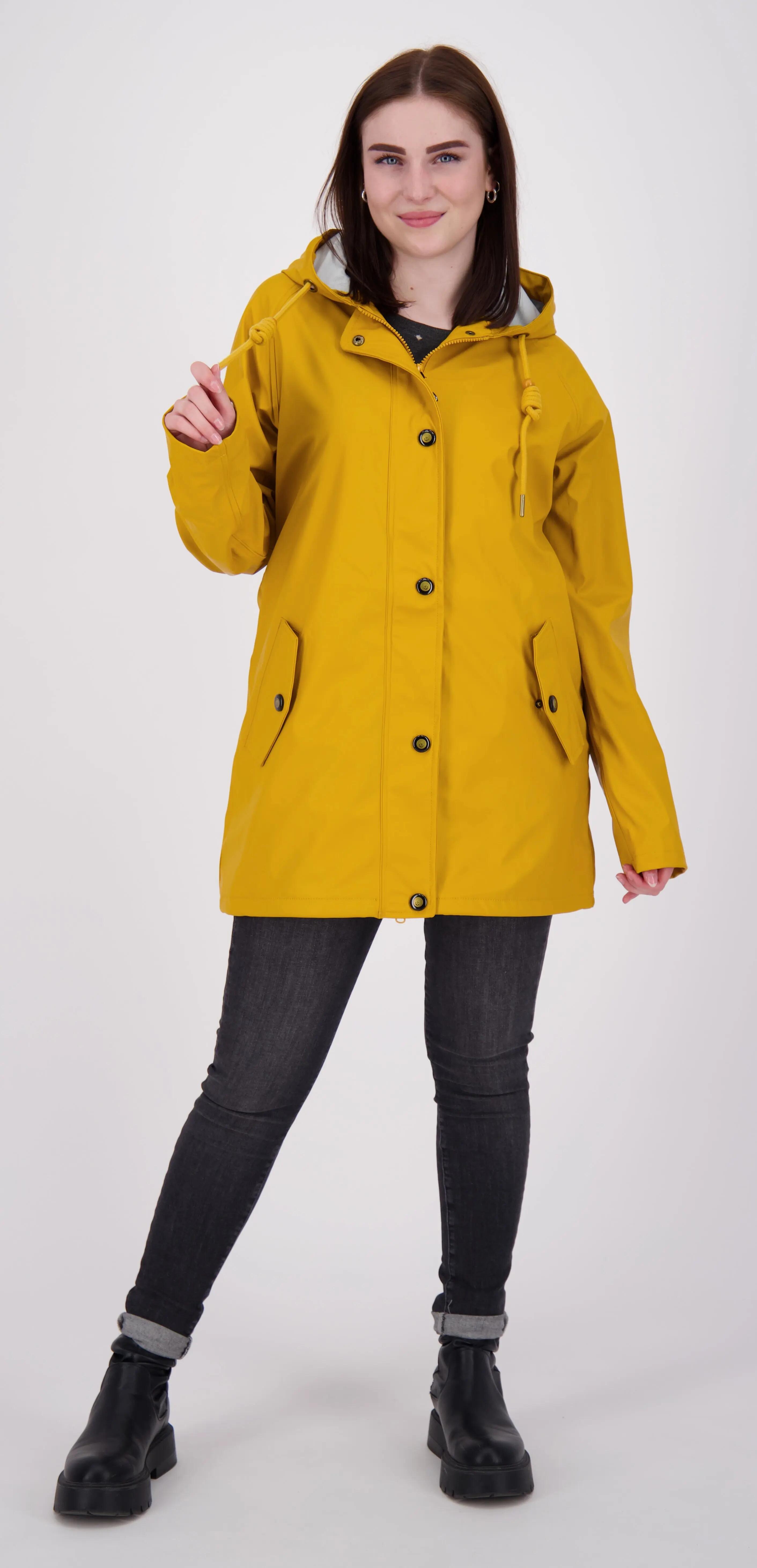 Damen - Regenjacke - wasserdicht, winddicht - Ankerglut 3/4