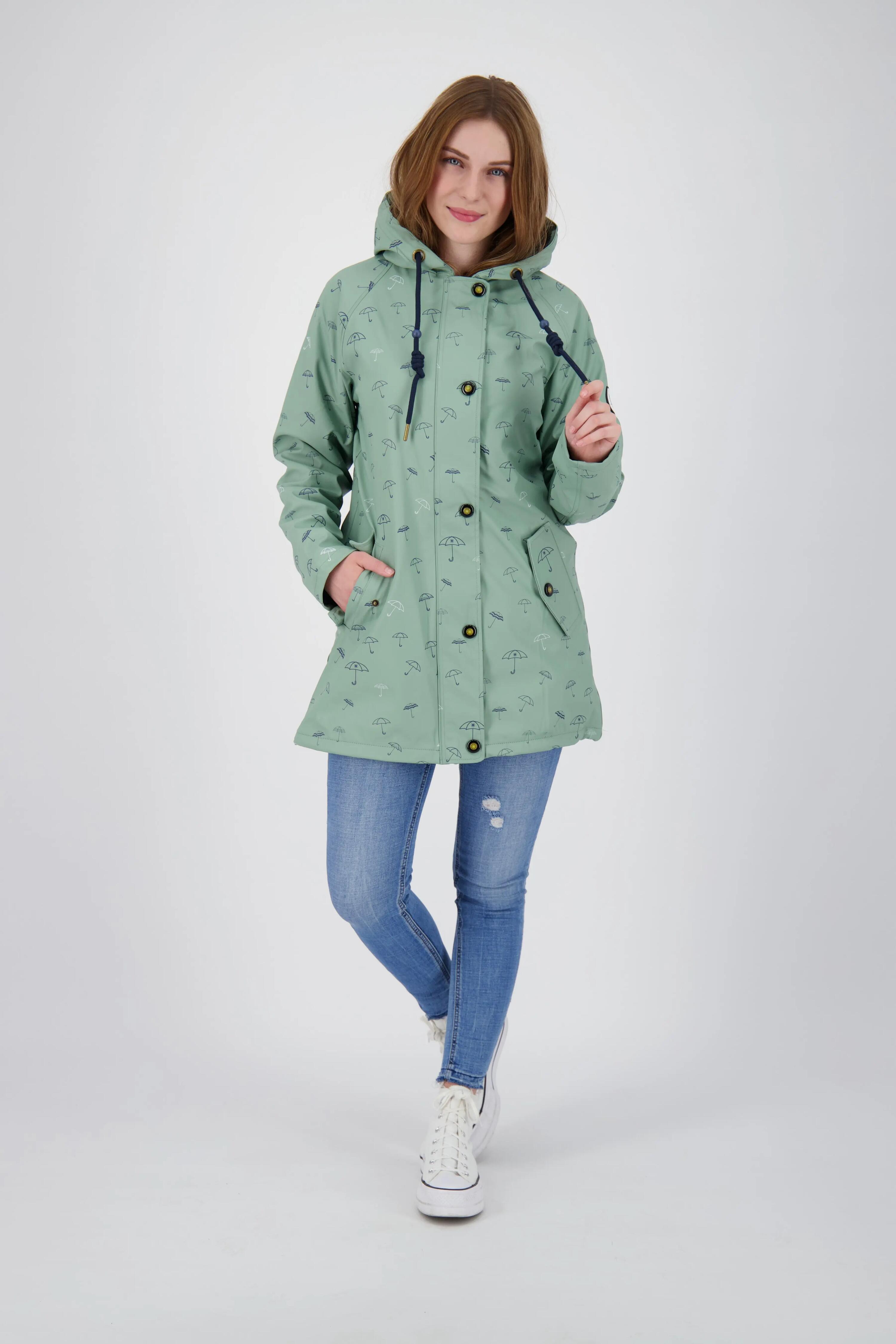 Damen - Regenjacke - Friesennerz, wasserdicht - Ankerglutsea 4/5