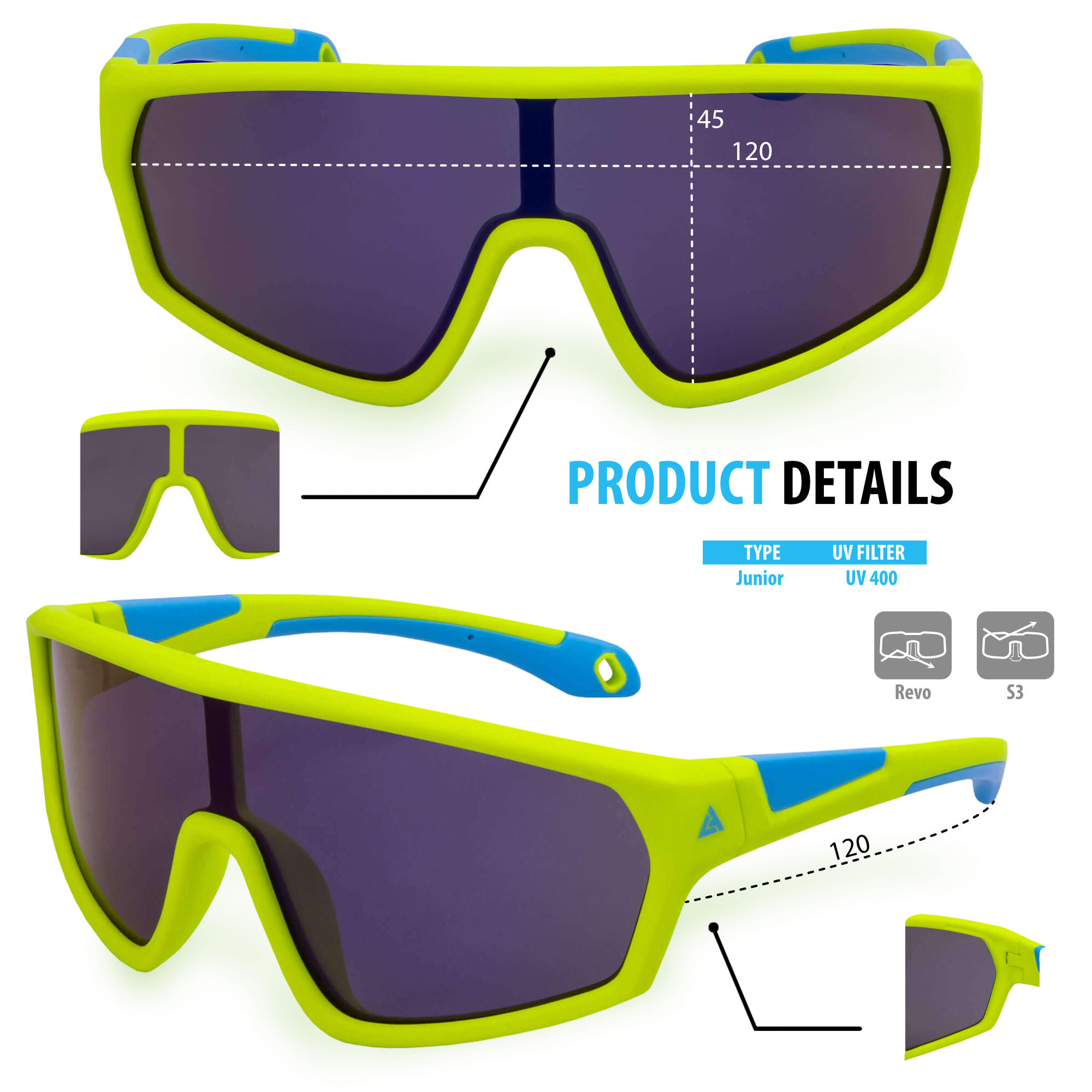 Lunettes de soleil enfant SKYE 6/6