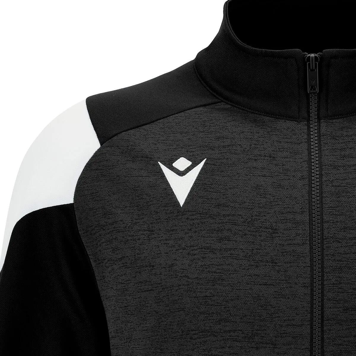 Damen Trainingsjacke - Fußball - Macron Glory Valkyria - profiled fit - Schwarz 3/6