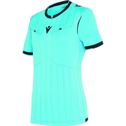 Maillot arbitre - Femmes - Stephanie - Fluor turquoise/noir