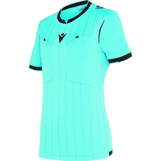 Maillot arbitre - Femmes - Stephanie - Fluor turquoise/noir