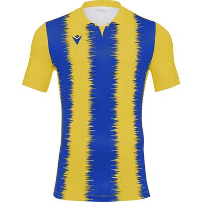Shirt - voetbal - heren - miram - korte mouw - royal/geel