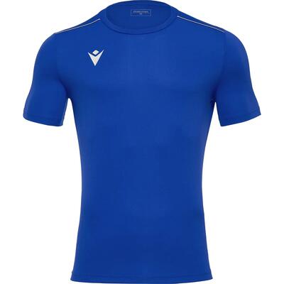 Shirt - voetbal - kids - kort mouw, crew neck, polyester - rigel hero - royal