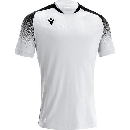 T-shirt - Football - Homme - Alioth - Manches courtes, Respirant - Blanc/Noir