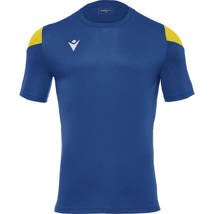 Shirt - Voetbal - Heren - Polis - ademend, mesh inzetstukken - Royal/Yellow