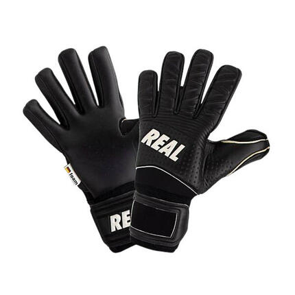 Gants de gardien - football - hommes - real panther - noir