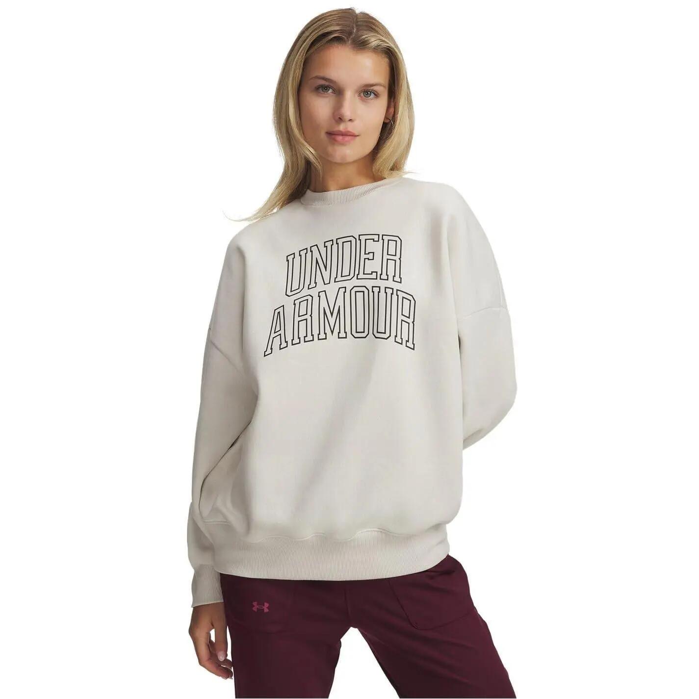 Under Armour Womens/Ladies Rival Fleece Relaxed Fit Sweatshirt