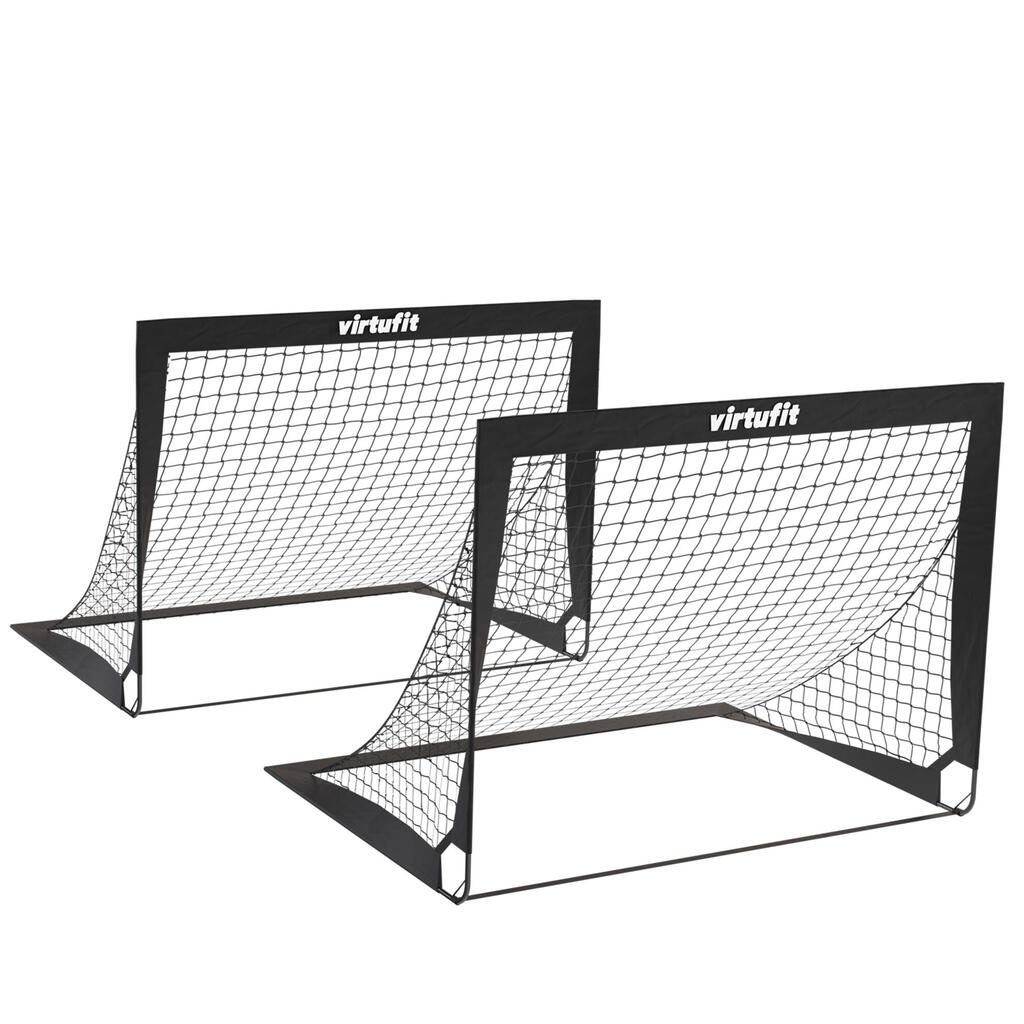 Pop-Up Football Goals Set - Football Goals - 120 x 90 cm
