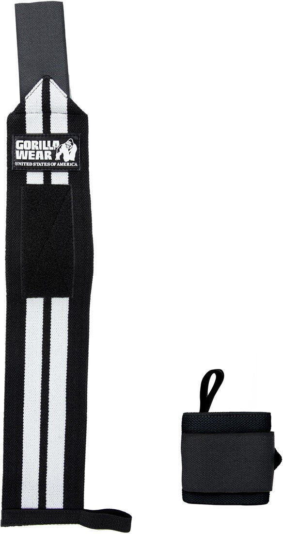 Wrist Wraps PRO - Schwarz/Weiß 2/7