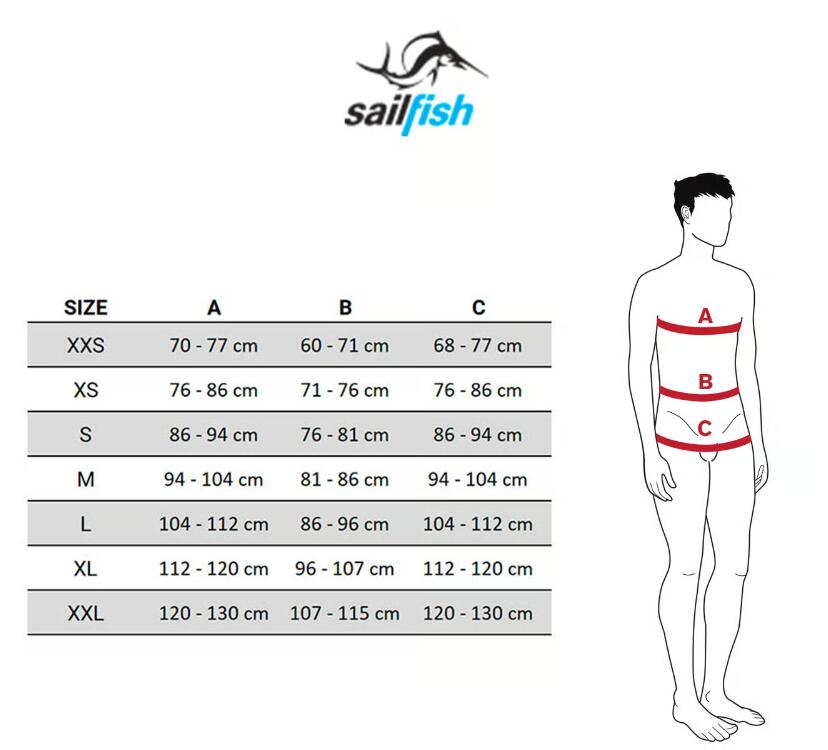 Sailfish Trifonction Comp pour homme - Noir/Rouge 4/4