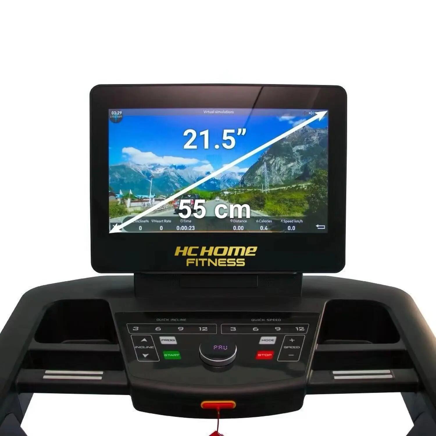 Futópad, 7 LE, 151x52 cm, 140 kg teherbírás – Smart Luxury TFT 6/7