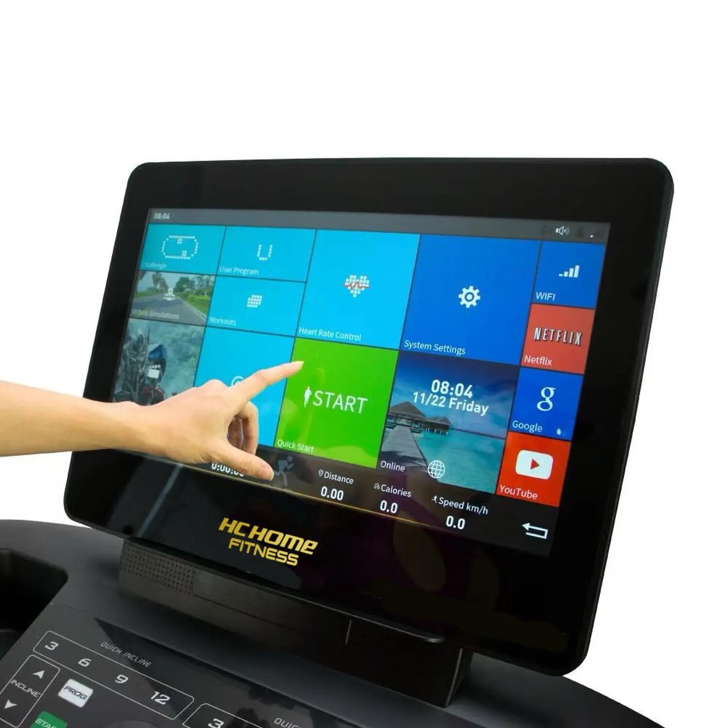 Futópad, 7 LE, 151x52 cm, 140 kg teherbírás – Smart Luxury TFT 4/7