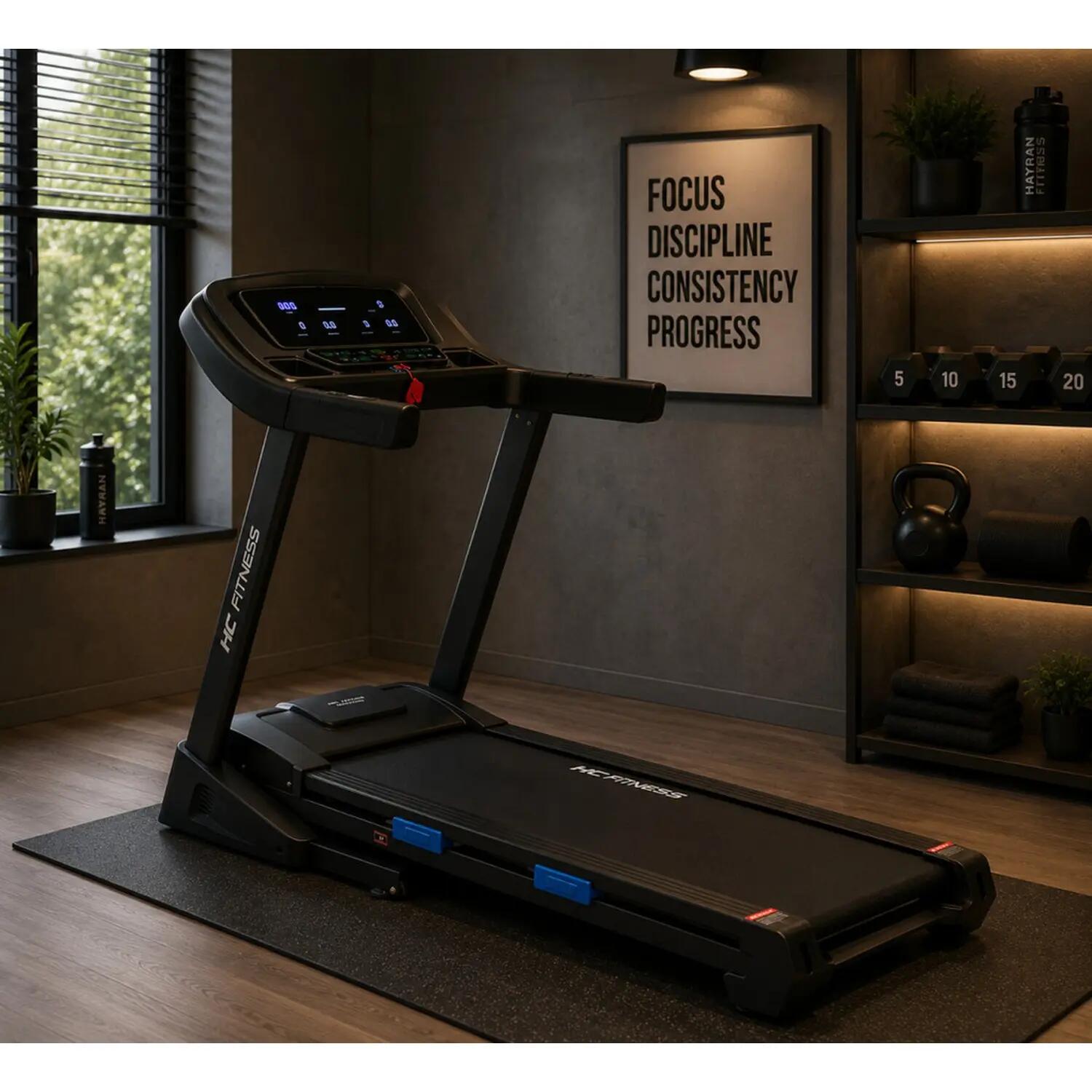 Futópad, 4.5 LE, 137x48 cm, 120 kg teherbírás – GHN5480 LED 2/6