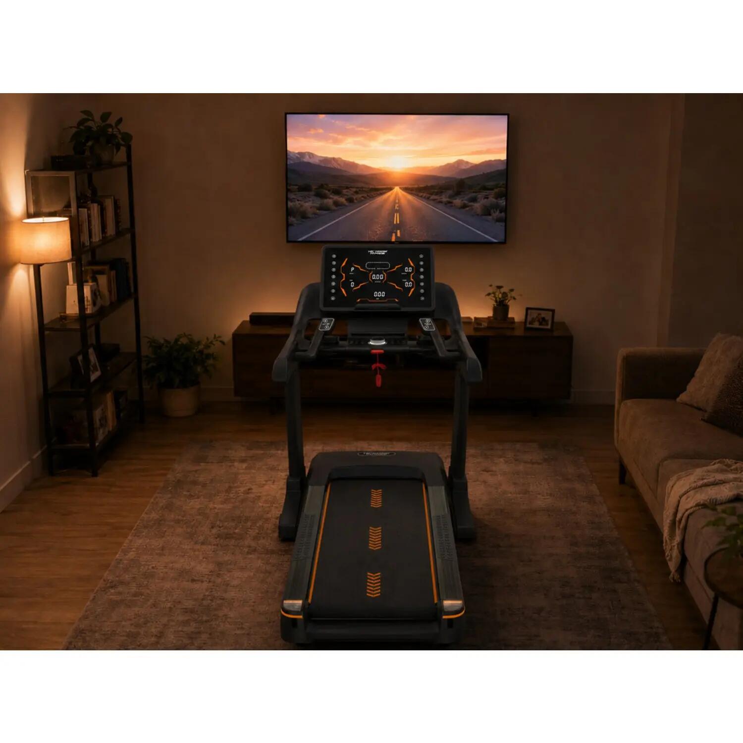 Futópad, 150 kg teherbírás, 22 km/óra, 153x53 cm – Prestige 2/7