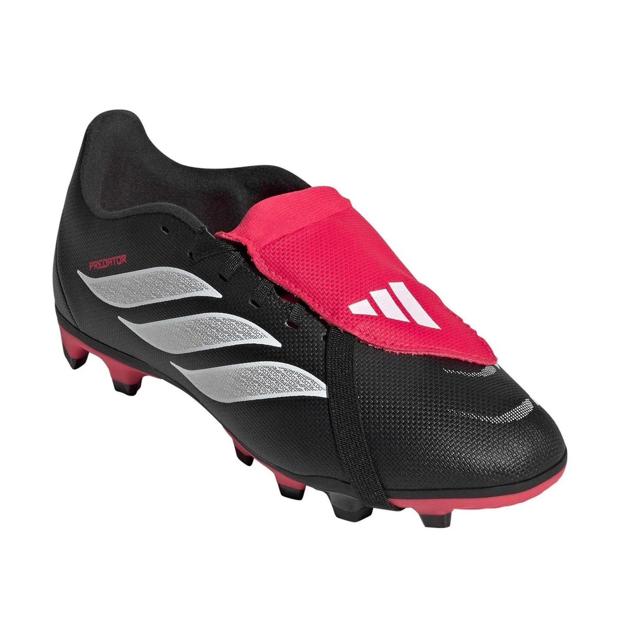 Adidas Womens/Ladies Predator Club Fold Over Firm Ground Football Boots